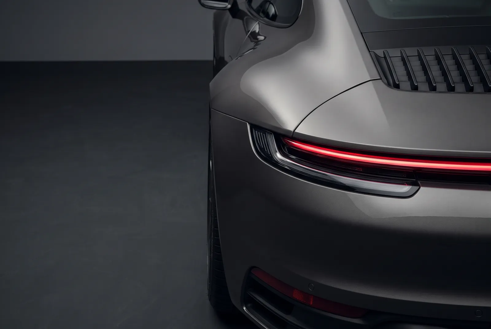 Detail van een Porsche 911
